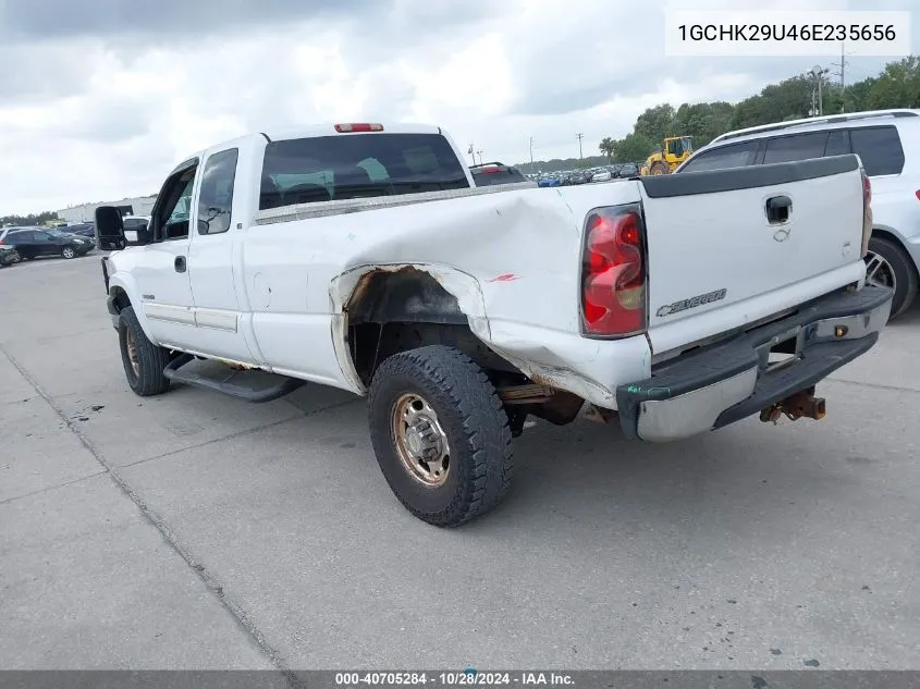 2006 Chevrolet Silverado 2500Hd Lt1 VIN: 1GCHK29U46E235656 Lot: 40705284