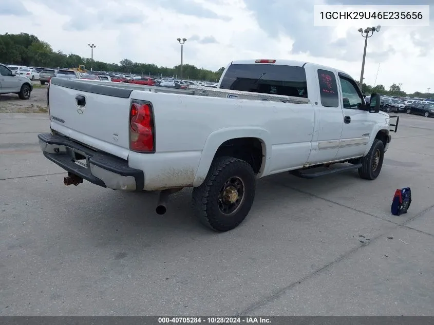 2006 Chevrolet Silverado 2500Hd Lt1 VIN: 1GCHK29U46E235656 Lot: 40705284