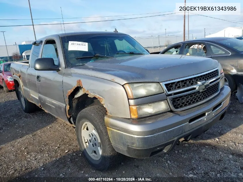 2006 Chevrolet Silverado 1500 Lt2 VIN: 2GCEK19BX61343986 Lot: 40710264