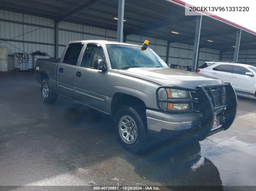 2006 Chevrolet Silverado 1500 Ls VIN: 2GCEK13V961331220 Lot: 40720881