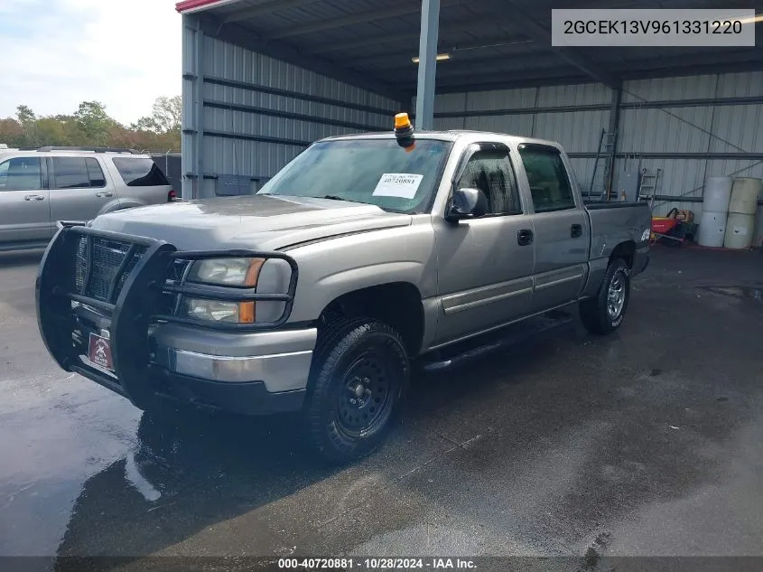 2006 Chevrolet Silverado 1500 Ls VIN: 2GCEK13V961331220 Lot: 40720881