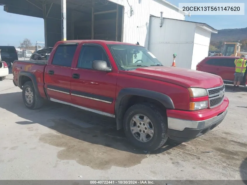 2006 Chevrolet Silverado 1500 Lt1 VIN: 2GCEK13T561147620 Lot: 40722441