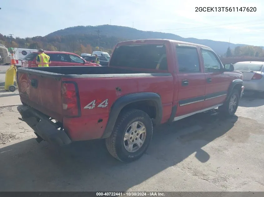 2006 Chevrolet Silverado 1500 Lt1 VIN: 2GCEK13T561147620 Lot: 40722441