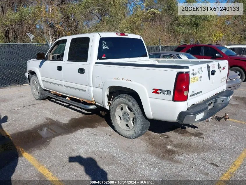 2006 Chevrolet Silverado 1500 Lt3 VIN: 2GCEK13TX61240133 Lot: 40752500