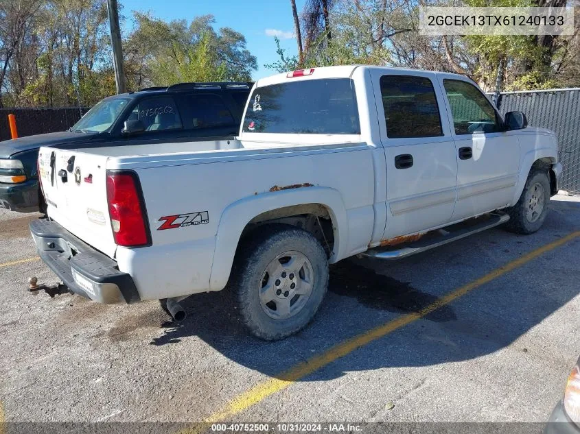 2006 Chevrolet Silverado 1500 Lt3 VIN: 2GCEK13TX61240133 Lot: 40752500