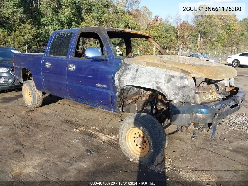 2006 Chevrolet Silverado 1500 Lt3 VIN: 2GCEK13N661175380 Lot: 40753729