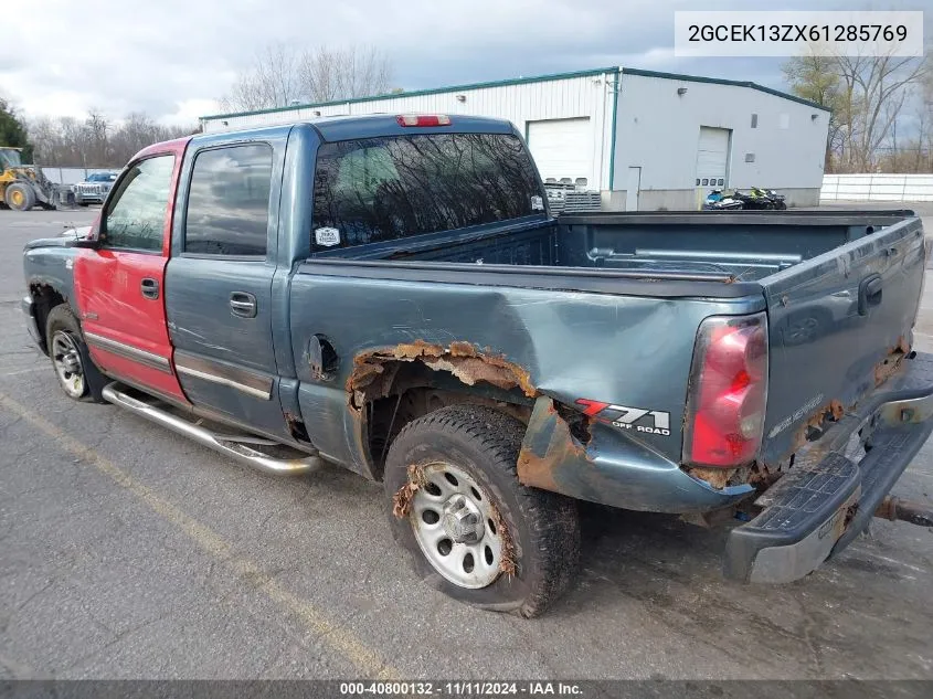 2006 Chevrolet Silverado 1500 Lt1 VIN: 2GCEK13ZX61285769 Lot: 40800132