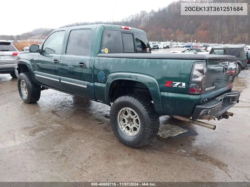 2GCEK13T361251684 2006 Chevrolet Silverado 1500 Lt1