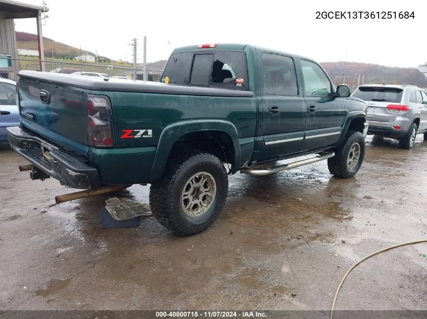 2GCEK13T361251684 2006 Chevrolet Silverado 1500 Lt1