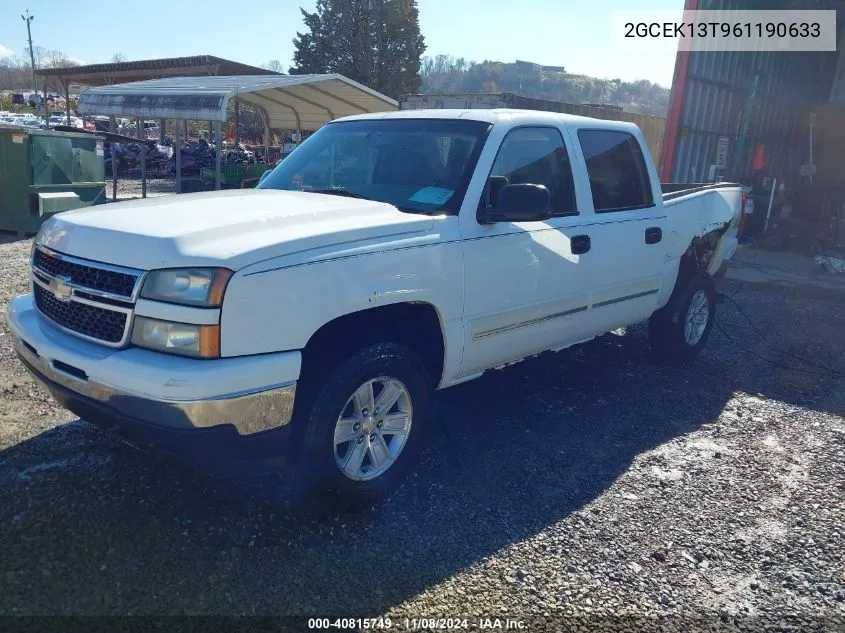 2006 Chevrolet Silverado 1500 Lt1 VIN: 2GCEK13T961190633 Lot: 40815749