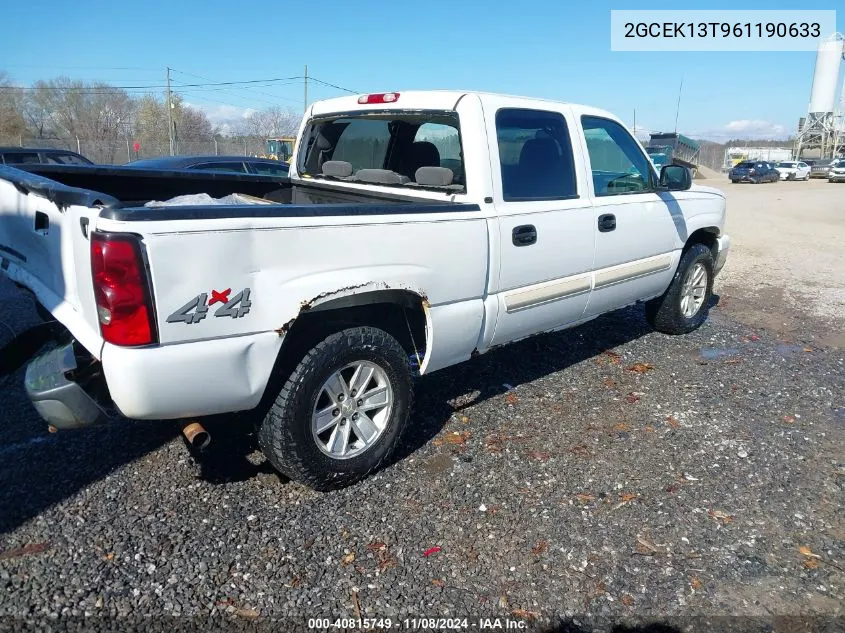 2006 Chevrolet Silverado 1500 Lt1 VIN: 2GCEK13T961190633 Lot: 40815749