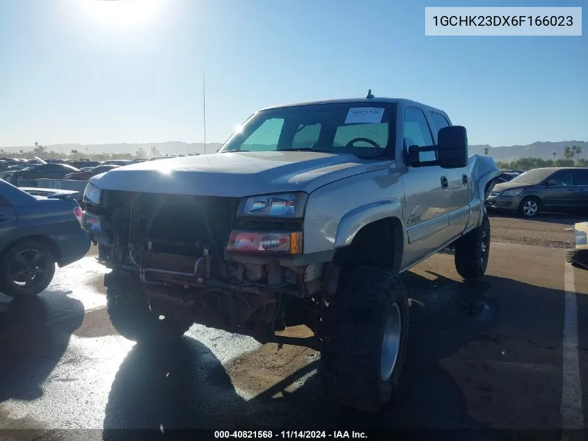 2006 Chevrolet Silverado 2500Hd Lt3 VIN: 1GCHK23DX6F166023 Lot: 40821568