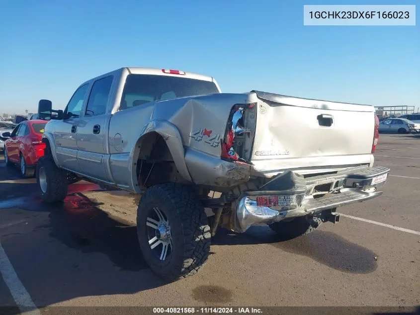 2006 Chevrolet Silverado 2500Hd Lt3 VIN: 1GCHK23DX6F166023 Lot: 40821568