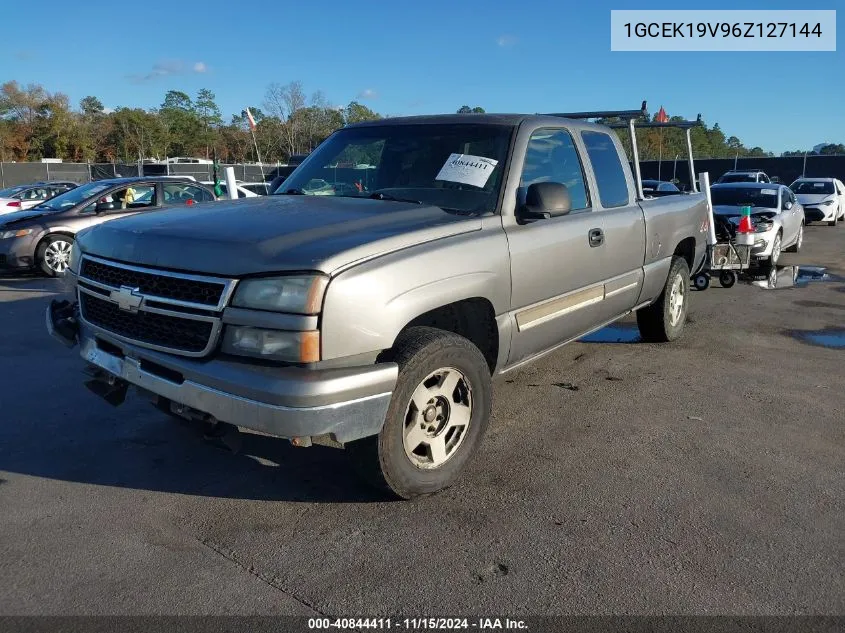 2006 Chevrolet Silverado 1500 Lt1 VIN: 1GCEK19V96Z127144 Lot: 40844411