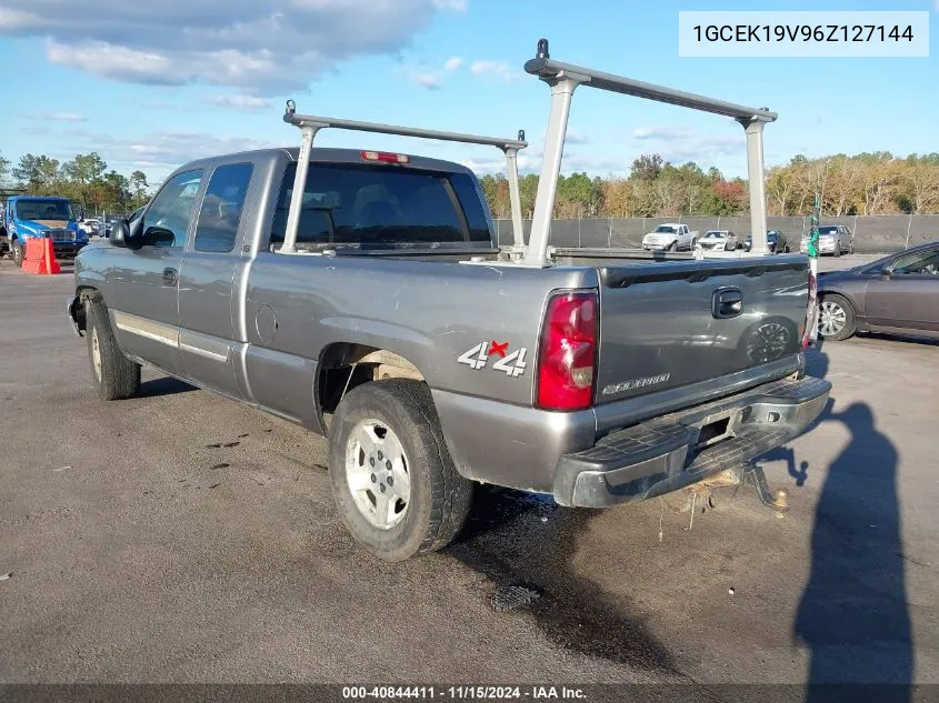 2006 Chevrolet Silverado 1500 Lt1 VIN: 1GCEK19V96Z127144 Lot: 40844411