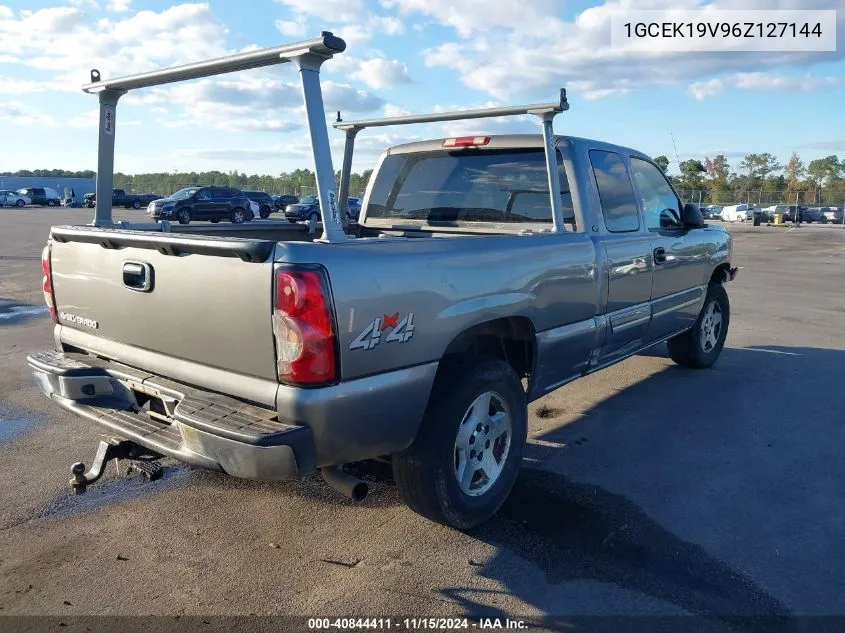 2006 Chevrolet Silverado 1500 Lt1 VIN: 1GCEK19V96Z127144 Lot: 40844411