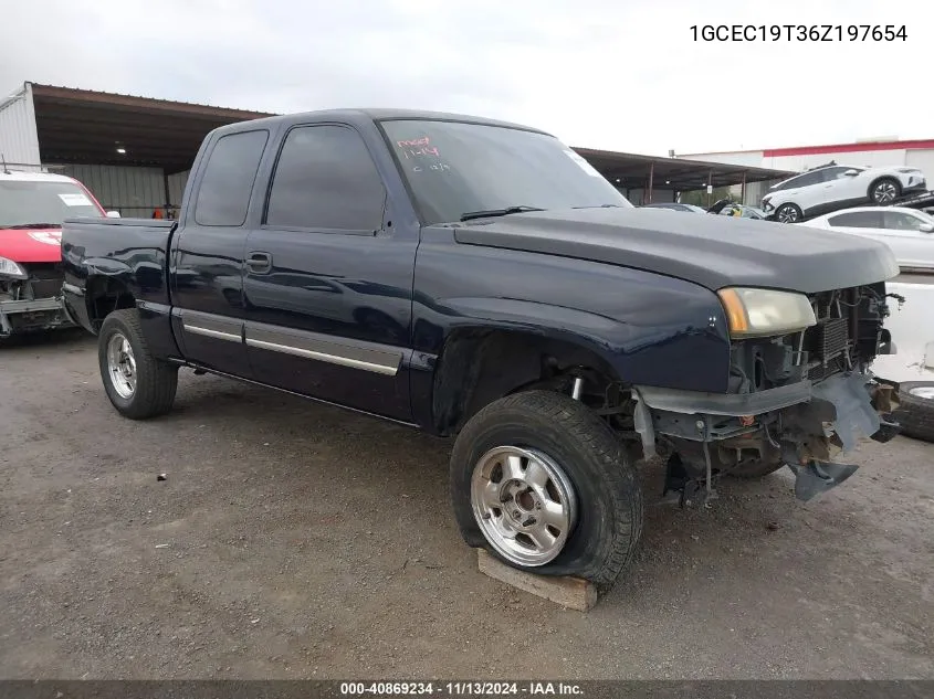 2006 Chevrolet Silverado 1500 Lt1 VIN: 1GCEC19T36Z197654 Lot: 40869234