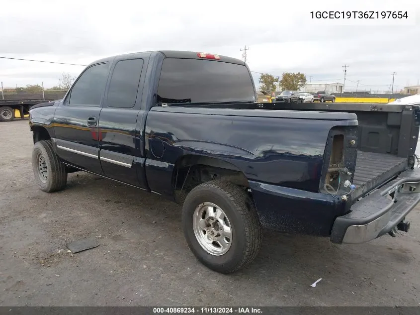 2006 Chevrolet Silverado 1500 Lt1 VIN: 1GCEC19T36Z197654 Lot: 40869234