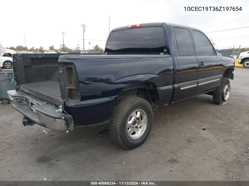 2006 Chevrolet Silverado 1500 Lt1 VIN: 1GCEC19T36Z197654 Lot: 40869234