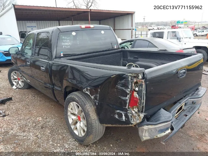 2007 Chevrolet Silverado 1500 Classic Ls VIN: 2GCEC13V771155962 Lot: 38927064