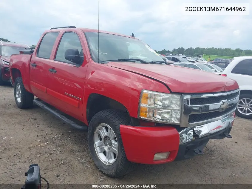 2007 Chevrolet Silverado 1500 Lt1 VIN: 2GCEK13M671644962 Lot: 39288235