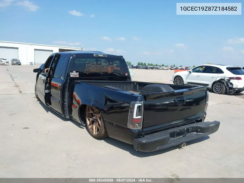 2007 Chevrolet Silverado 1500 Classic Lt2 VIN: 1GCEC19Z87Z184582 Lot: 39345509