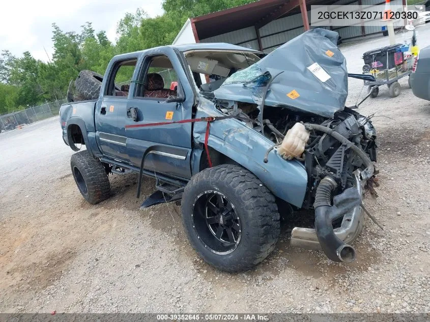 2007 Chevrolet Silverado 1500 Classic Lt2 VIN: 2GCEK13Z071120380 Lot: 39352645