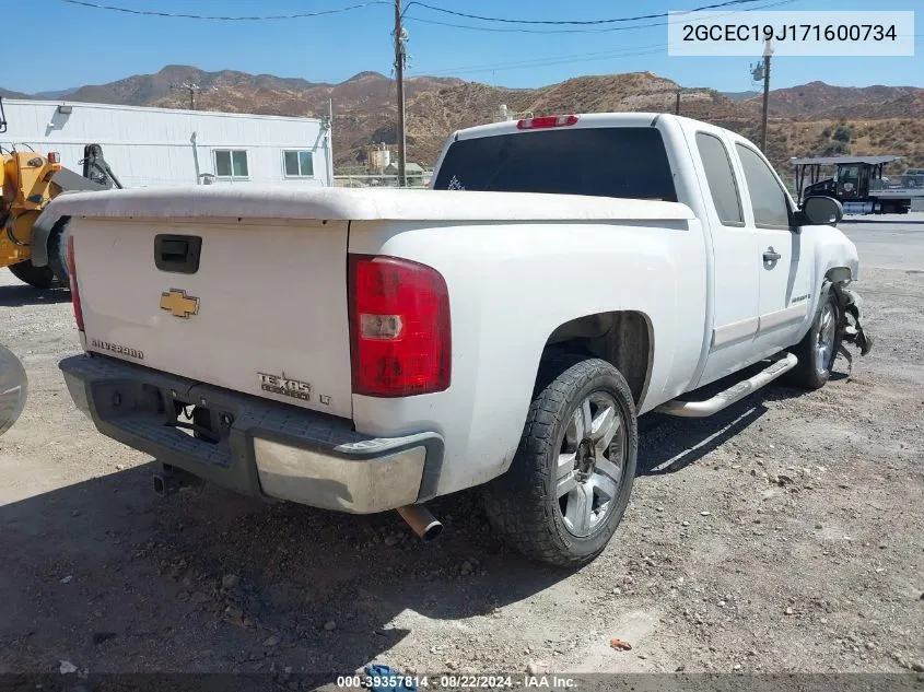 2007 Chevrolet Silverado 1500 Lt1 VIN: 2GCEC19J171600734 Lot: 39357814