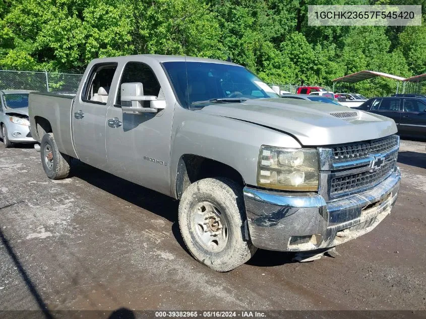 2007 Chevrolet Silverado 2500Hd Lt2 VIN: 1GCHK23657F545420 Lot: 39382965