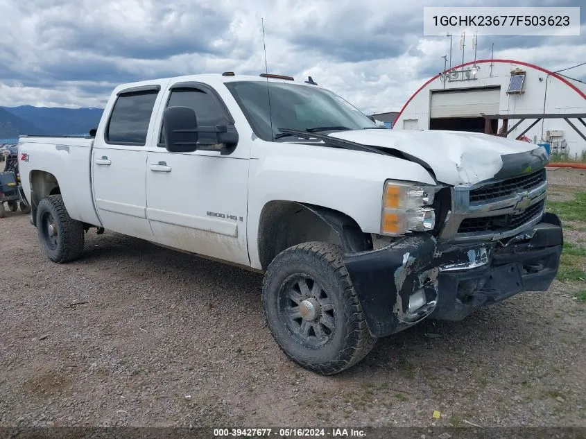 2007 Chevrolet Silverado 2500Hd Ltz VIN: 1GCHK23677F503623 Lot: 39427677