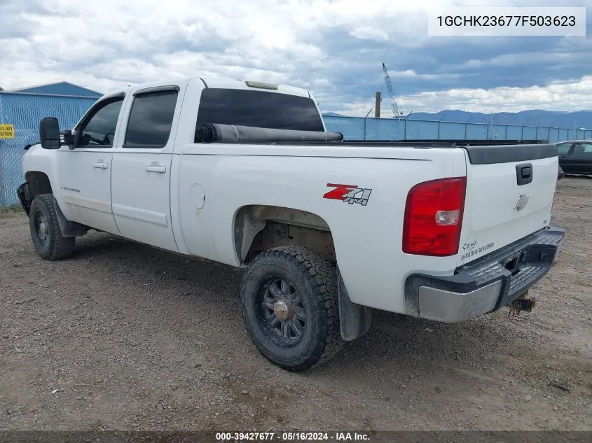 2007 Chevrolet Silverado 2500Hd Ltz VIN: 1GCHK23677F503623 Lot: 39427677