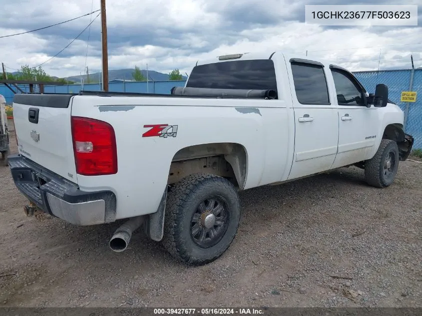 2007 Chevrolet Silverado 2500Hd Ltz VIN: 1GCHK23677F503623 Lot: 39427677