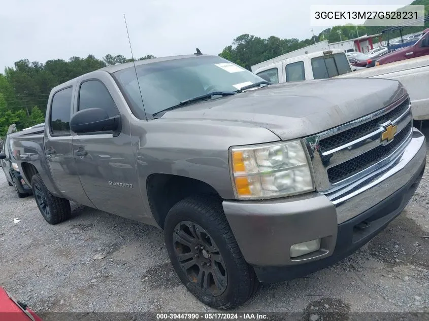 2007 Chevrolet Silverado 1500 Lt1 VIN: 3GCEK13M27G528231 Lot: 39447990