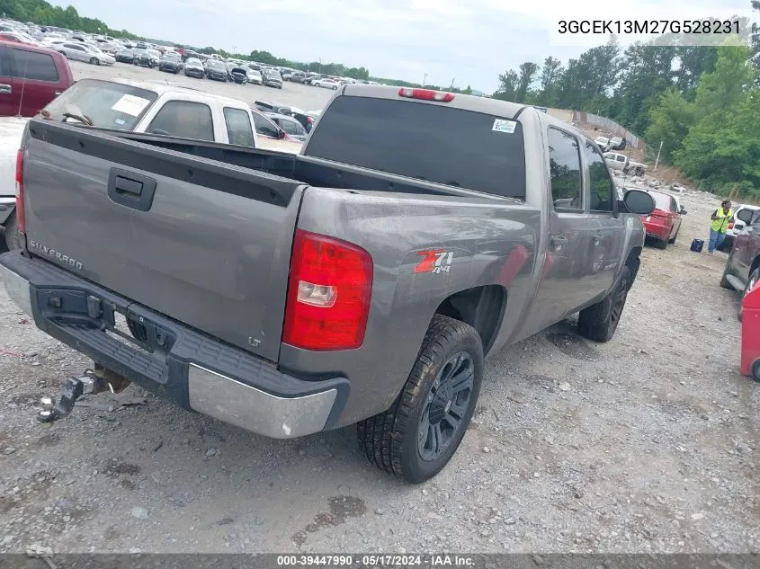 2007 Chevrolet Silverado 1500 Lt1 VIN: 3GCEK13M27G528231 Lot: 39447990