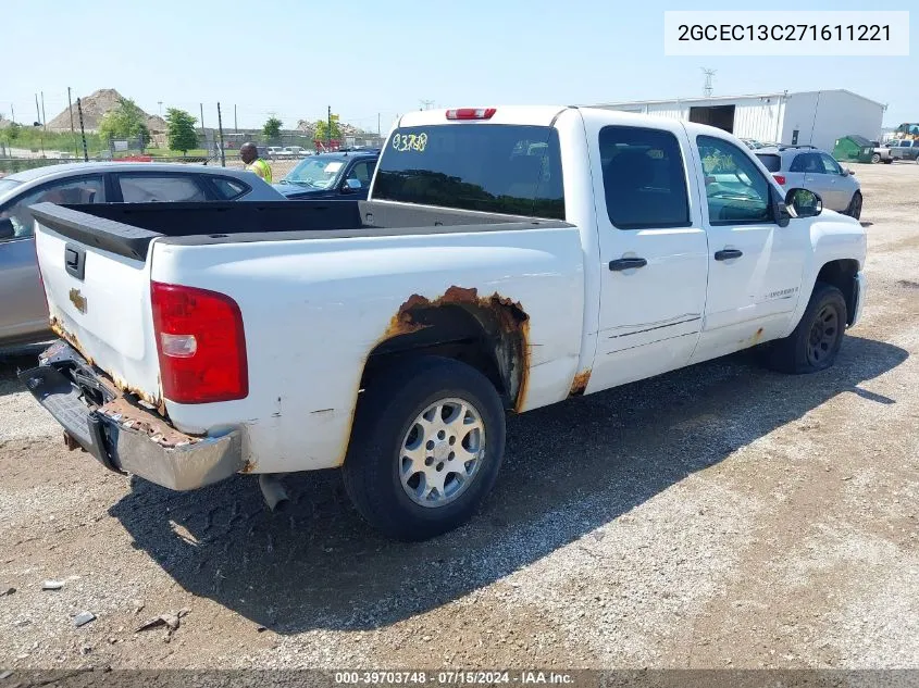 2GCEC13C271611221 2007 Chevrolet Silverado 1500 Lt1