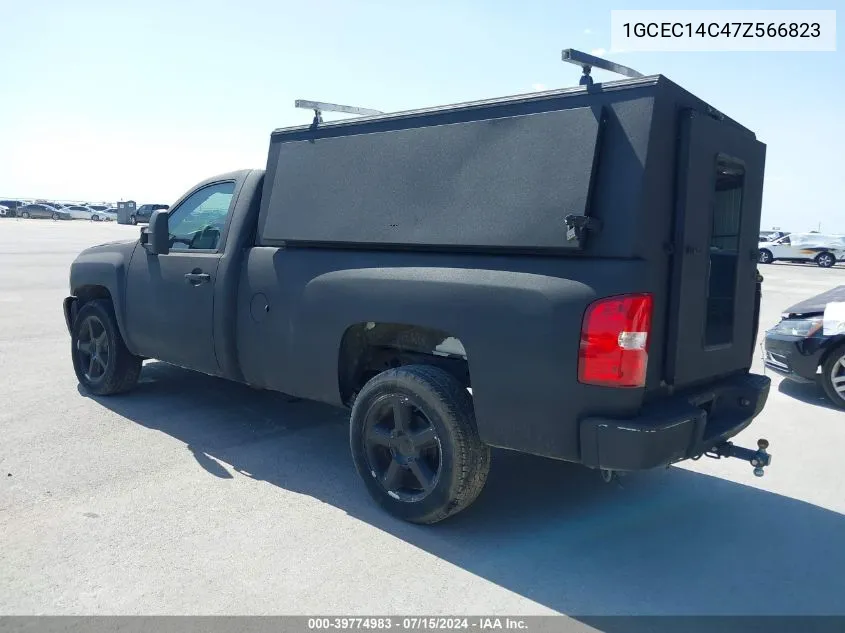 2007 Chevrolet Silverado 1500 Work Truck VIN: 1GCEC14C47Z566823 Lot: 39774983