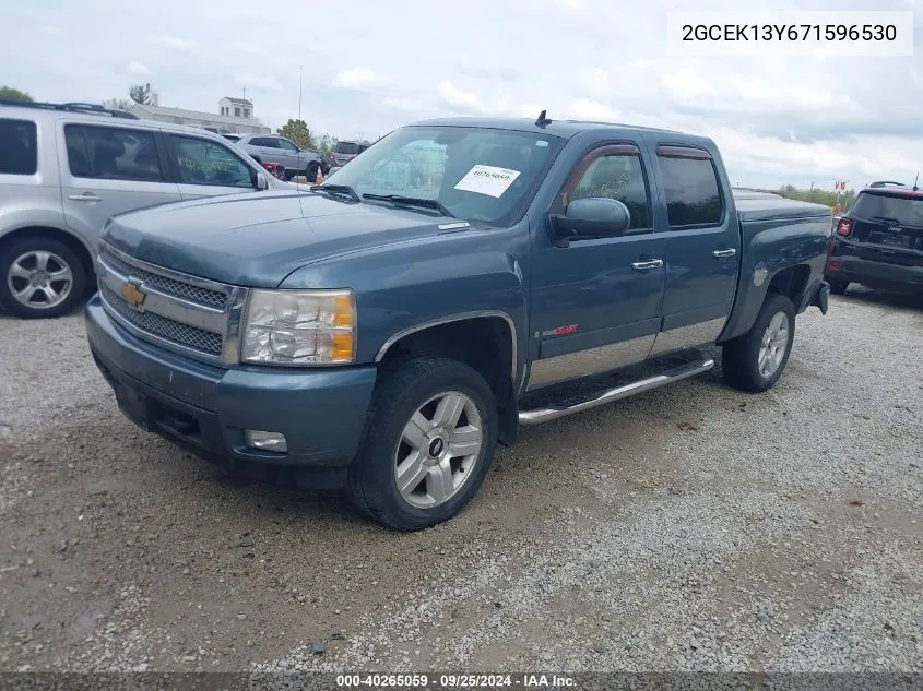 2007 Chevrolet Silverado 1500 Ltz VIN: 2GCEK13Y671596530 Lot: 40265059