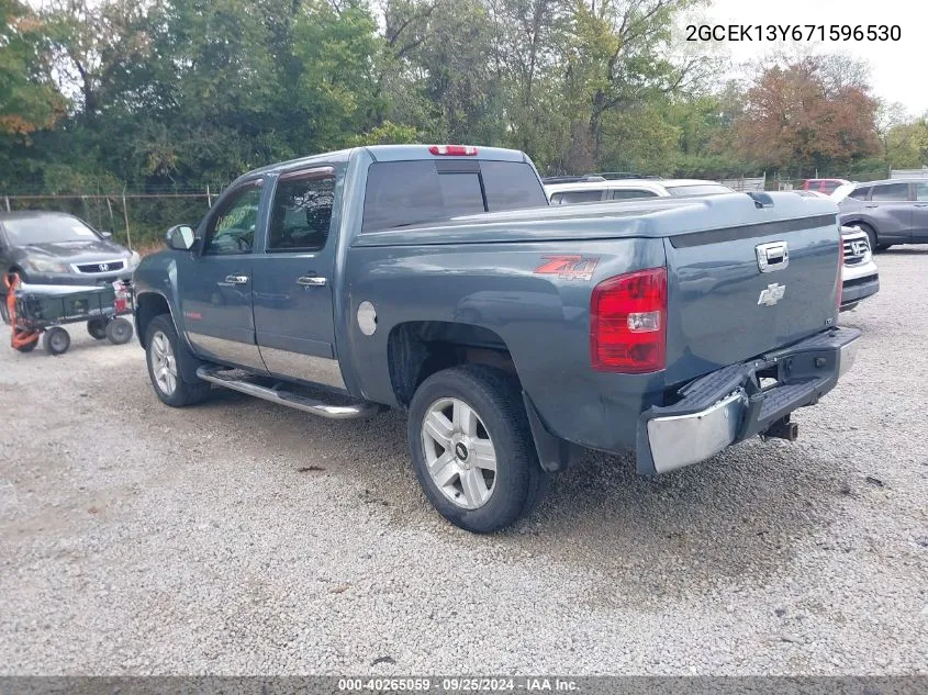 2007 Chevrolet Silverado 1500 Ltz VIN: 2GCEK13Y671596530 Lot: 40265059