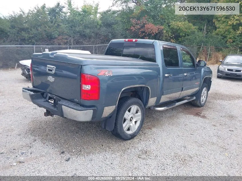 2007 Chevrolet Silverado 1500 Ltz VIN: 2GCEK13Y671596530 Lot: 40265059