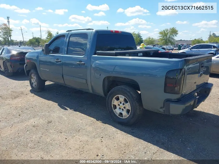 2007 Chevrolet Silverado 1500 Lt1 VIN: 2GCEC13CX71662515 Lot: 40342500