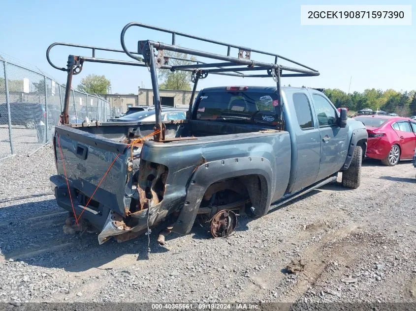 2007 Chevrolet Silverado 1500 Lt2 VIN: 2GCEK190871597390 Lot: 40365661