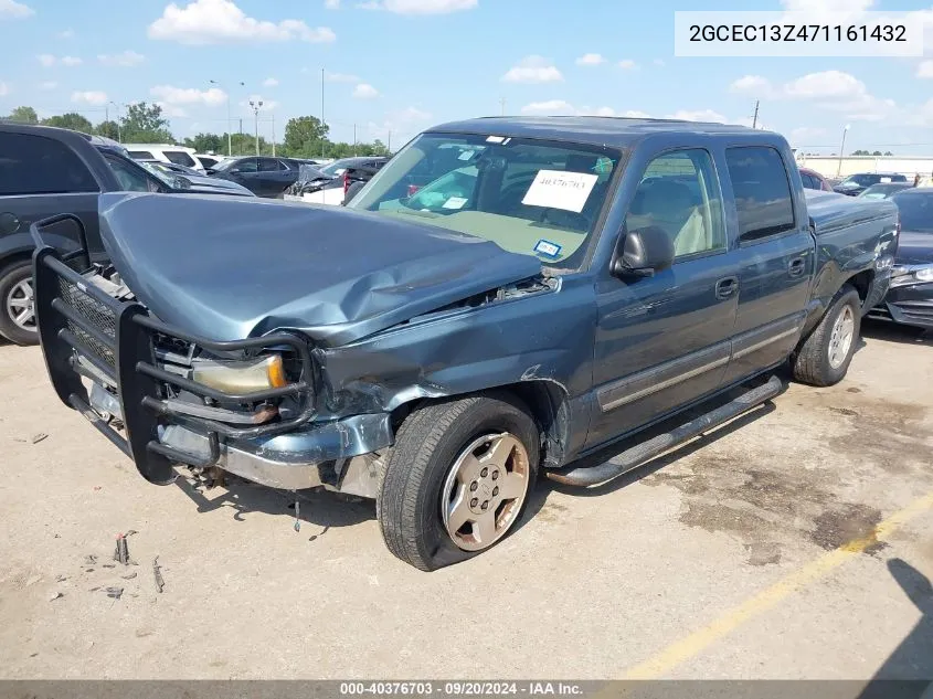 2007 Chevrolet Silverado 1500 Classic Lt1 VIN: 2GCEC13Z471161432 Lot: 40376703