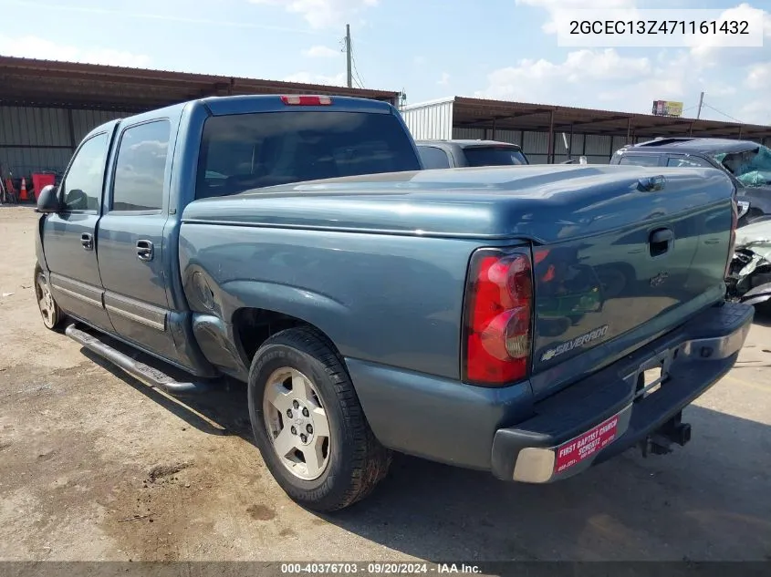 2007 Chevrolet Silverado 1500 Classic Lt1 VIN: 2GCEC13Z471161432 Lot: 40376703