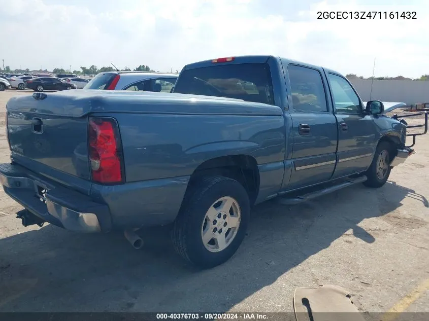 2007 Chevrolet Silverado 1500 Classic Lt1 VIN: 2GCEC13Z471161432 Lot: 40376703