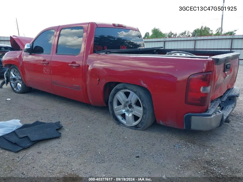 3GCEC13C47G501925 2007 Chevrolet Silverado 1500 Lt1