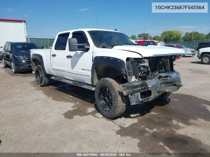 1GCHK23687F543564 2007 Chevrolet Silverado 2500Hd Lt1