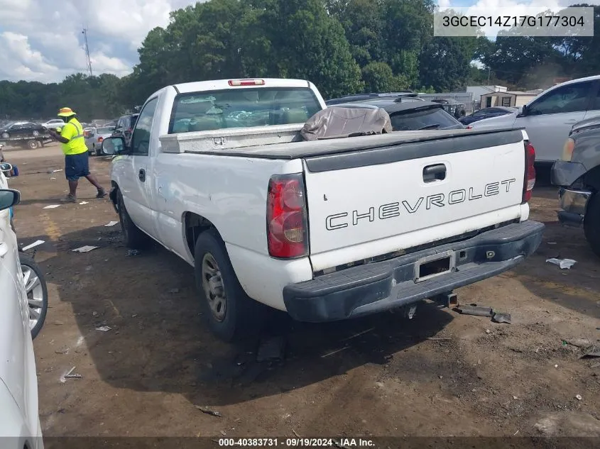 2007 Chevrolet Silverado 1500 Classic Work Truck VIN: 3GCEC14Z17G177304 Lot: 40383731