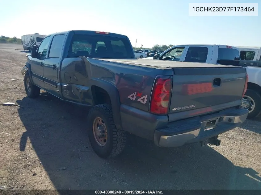 2007 Chevrolet Silverado 2500Hd Classic Lt2 VIN: 1GCHK23D77F173464 Lot: 40388248