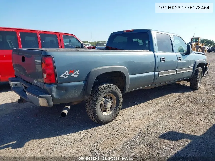 2007 Chevrolet Silverado 2500Hd Classic Lt2 VIN: 1GCHK23D77F173464 Lot: 40388248