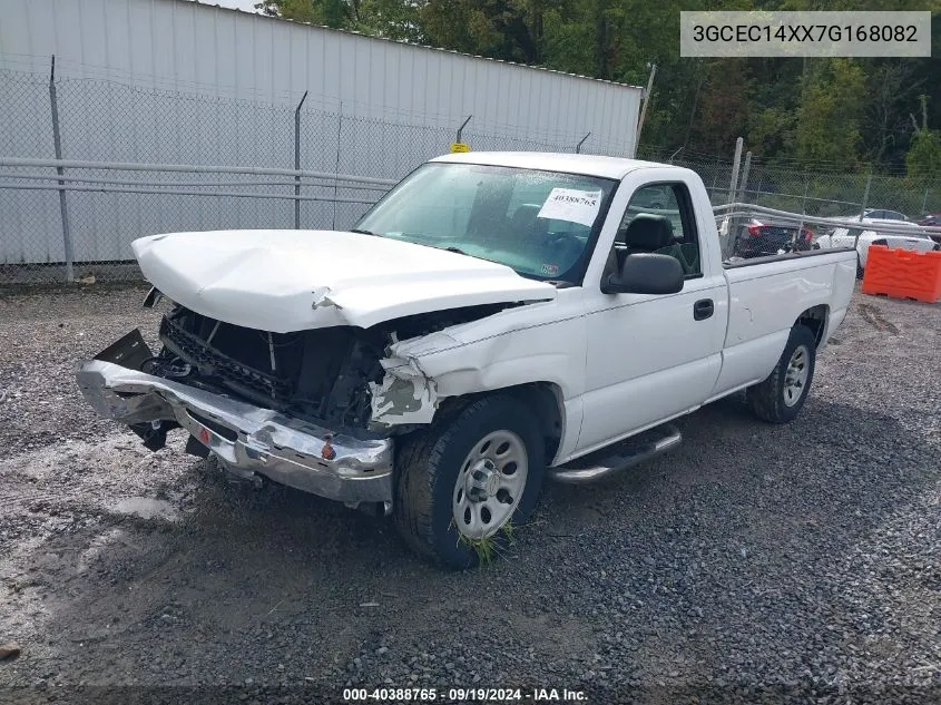 2007 Chevrolet Silverado 1500 Classic Work Truck VIN: 3GCEC14XX7G168082 Lot: 40388765